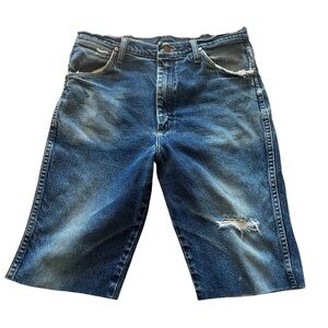 Wrangler Women’s Cut Off Western Jean Shorts
